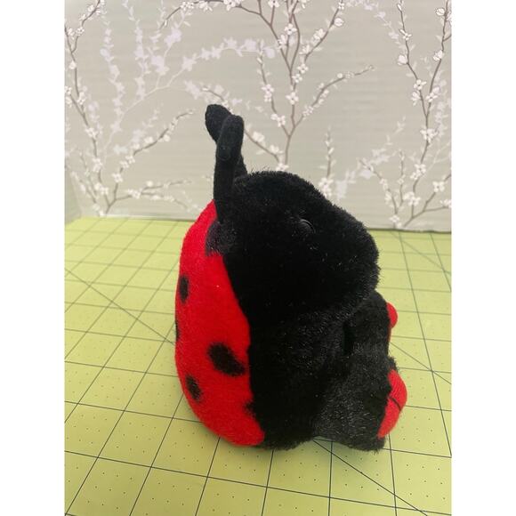 Vintage 1994 Swibco Lady Bug Palm Plush 4.5” Stuffed Beanie Animal Insect - Picture 4 of 8